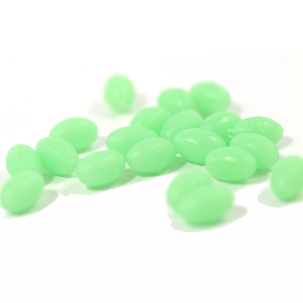 Flmtop 100Pcs/Bag Luminous Beads Multi-use Bright-colored Plastic