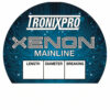 Tronixpro Xenon Mainline - Clear | 0.28mm | 5.4kg | 12lb | 1559m, Tronixpro